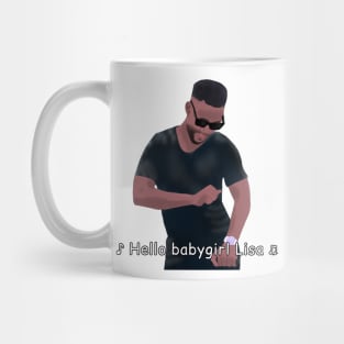 Usman - hello babygirl Mug